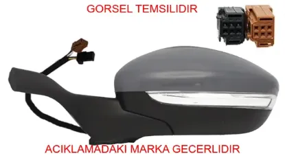 Dış dik aynası peugeot  1611240280 resmi