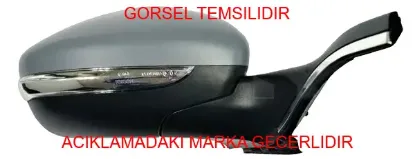 Sağ Diş Ayna Peugeot 1611240980 resmi