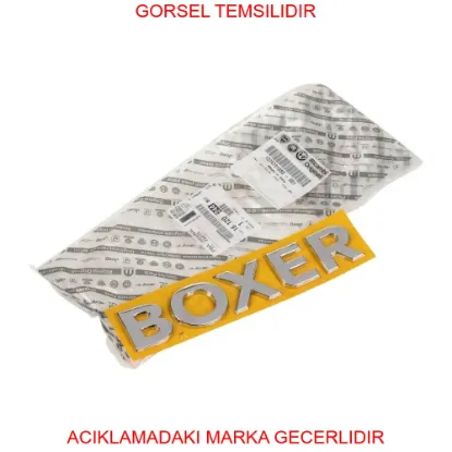 Boxer yazı peugeot  1612024480 resmi