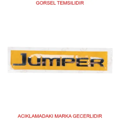 Yazı jumper jr3 peugeot  1612024580 resmi