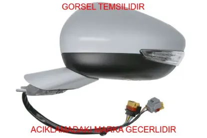 Sol dıs ayna elektrıklı katlanır 508 peugeot  1612167680 resmi