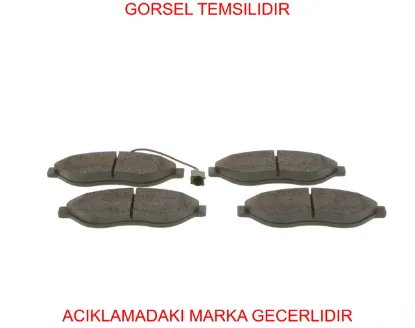 Ön fren balatası yeni kod: peu1647863980 peugeot  1612433980 resmi