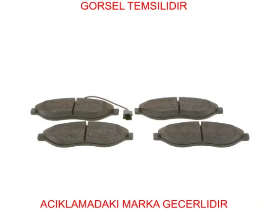 Ön fren balatası yeni kod: peu1647863980 peugeot  1612433980 resmi