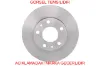 Fren diski ön (tek) (4d 280mm) boxer 3 peugeot  1612435180 resmi