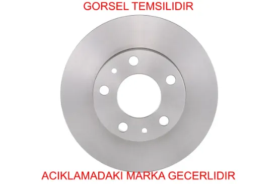 Fren diski ön (tek) (4d 280mm) boxer 3 peugeot  1612435180 resmi
