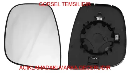 Diş Dikiz Ayna Cami Sol Expert 4 (k0) Kamyonet L2 1.5 Hdi (dv5ruc) 1616869480 resmi