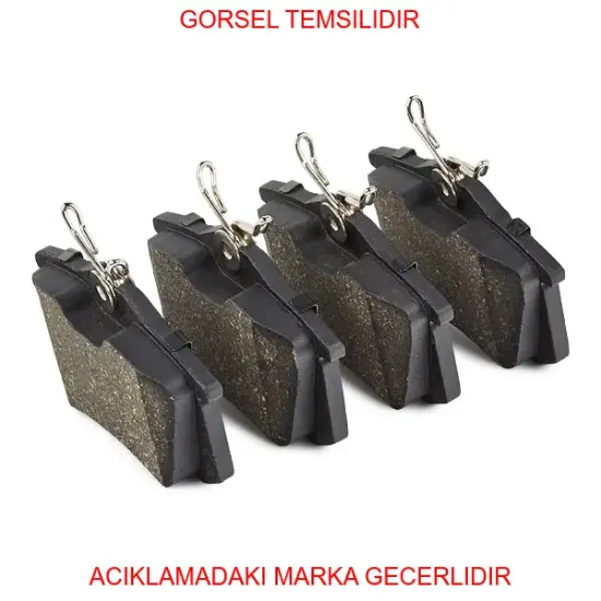 Erp Arka Fren Balatasi 307-308-partner 1.6/2.0hdi  Yeni Kod:1617250480 4254.67/ 1608520380/ 162318058 resmi