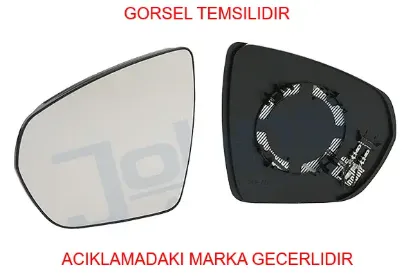 Sol ayna camı//peugeot peugeot  1618047980 resmi