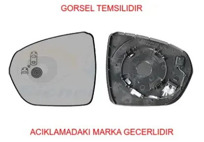 Sol ayna camı//peugeot peugeot  1618048180 resmi
