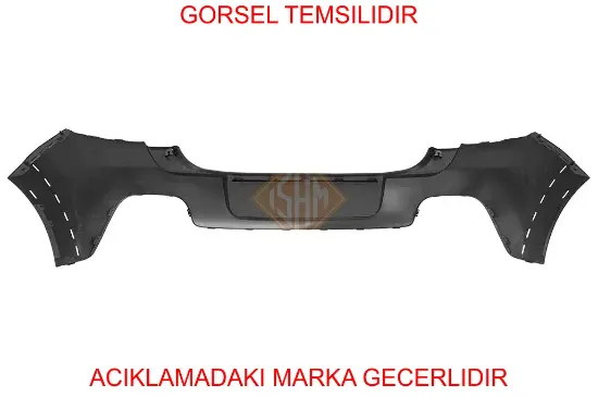Arka tampon c3 b618 peugeot  1618082980 resmi