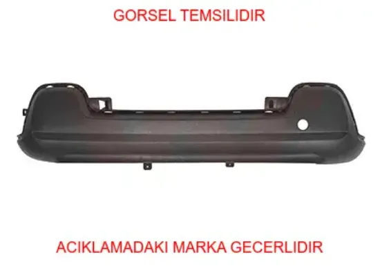 Arka tampon alt plastık c peugeot  1618083180 resmi