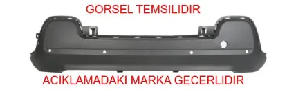 Arka Tampon Alt Plastik C Peugeot 1618083280 resmi