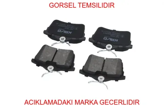 Arka fren balatası tepee 308  4254.29/ 832.0/ 4254.14/ 16085 peugeot 1623180680 resmi