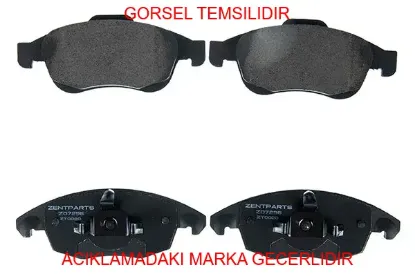 Ön Fren Balatasi 5008-partner Tepee  Yeni Kod: 1647862480 4254.25/ 4254.12/ GDB1690/ 164 resmi