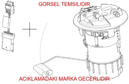 Benzin pompası peugeot  1627660280 resmi