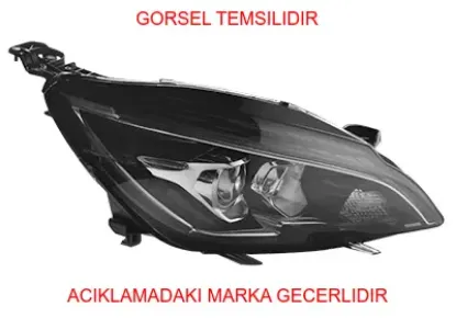 Sag ön far 308 t9 peugeot  1628555380 resmi