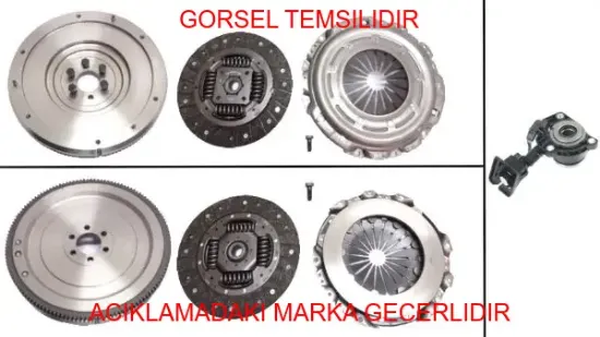 Debriyaj+volan kit 206 dv6ted4  508 dv6c peugeot 0532.X9 resmi