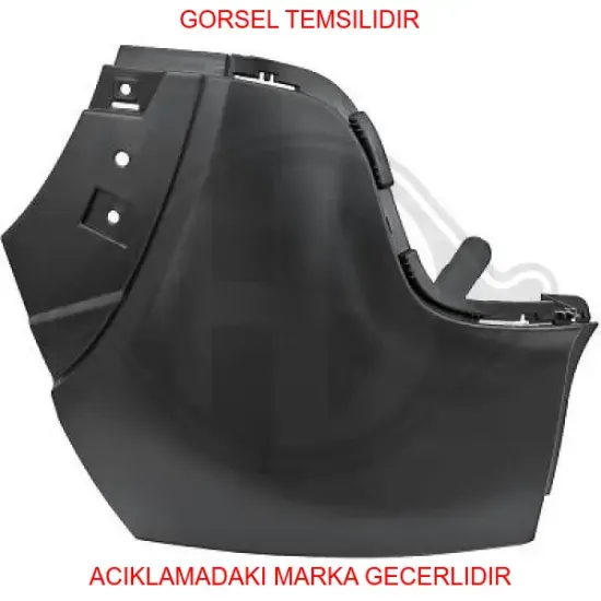 Arka tampon kose sag c3 c peugeot  1628935180 resmi