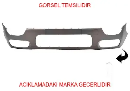 Ön tampon orta peugeot  1632657080 resmi