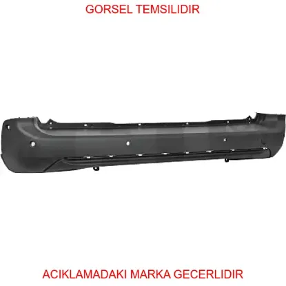 Arka tampon peugeot  1633557380 resmi