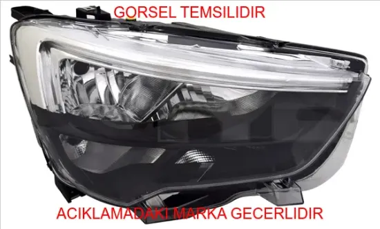 Çıplak far peugeot  1634151380 resmi