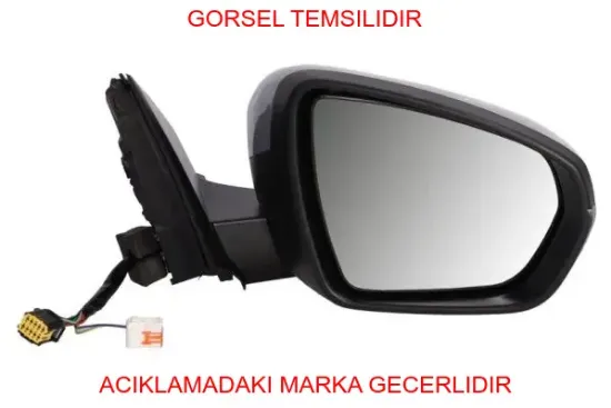 Sağ dış ayna peugeot  1635224280 resmi