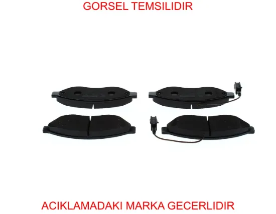 4 balata takımı peugeot  1647863980 resmi