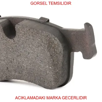 Ön fren balatası c4 pıcasso / c4 spacetourer 1619791080 peugeot 1647873580 resmi