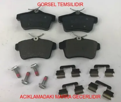 Arka Fren Balatasi 3008 5008 508 Erp No : 1617272680 1647873880 resmi