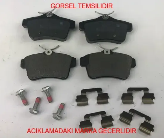 Arka Fren Balatasi 3008 5008 508 Erp No : 1617272680 1647873880 resmi