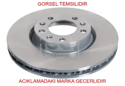 Ön fren disk tk. C4 pıcasso/spacetourer (b78) peugeot  1647883280 resmi