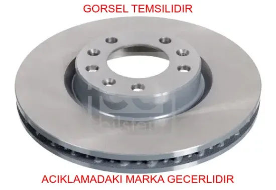 Ön fren disk tk. C4 pıcasso/spacetourer (b78) peugeot  1647883280 resmi