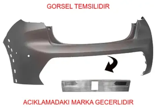 Arka sac tampon peugeot  164979861T resmi