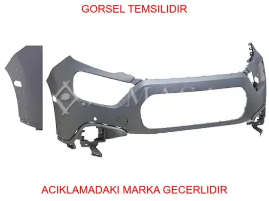 Ön sac tampon peugeot  167373461T resmi