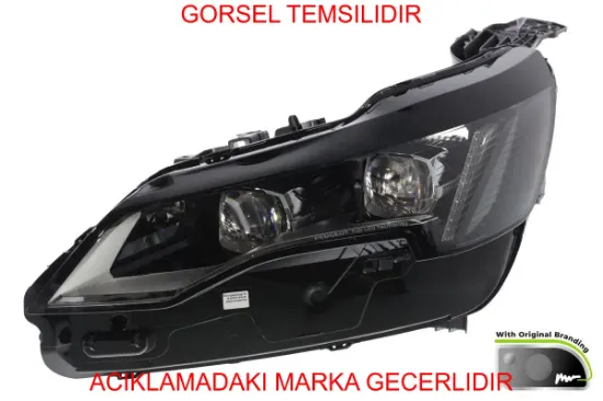 Sol Far Full Led 3008 P84 Yeni Kasa Peugeot 1675812480 resmi