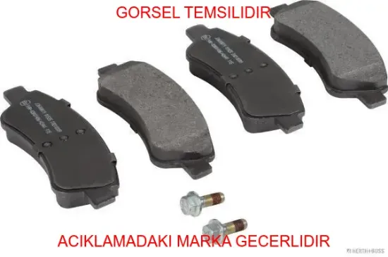 4 balata takımı peugeot  1679993980 resmi
