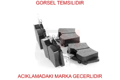 Arka Fren Balatasi  208-mokka P21e/p24e Peugeot    PEUGEOT, OPEL, DS, CITROEN 1680301680 resmi