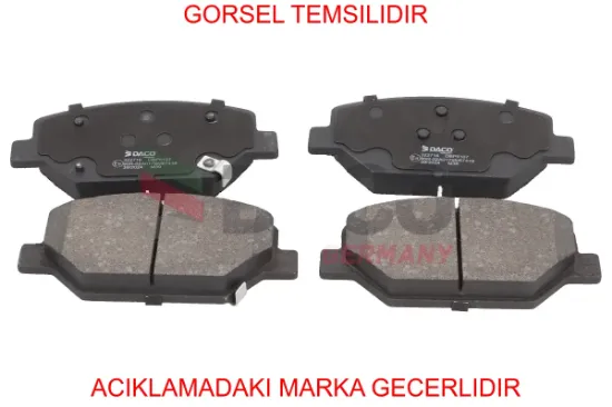 4 balata takımı peugeot  1680880180 resmi