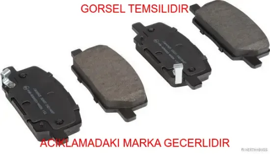 4 balata takımı peugeot  1680880680 resmi