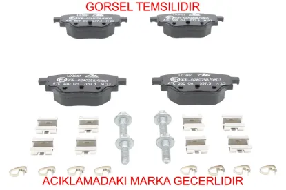 Fren balatası ön   208-2008 1681449980  peugeot resmi