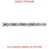 Eksantrik mili euro 5 dw5 crossland b16dt av6q6250ba resmi