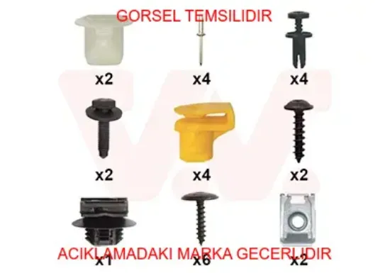 Arka tampon b.e peugeot  1684528880 resmi