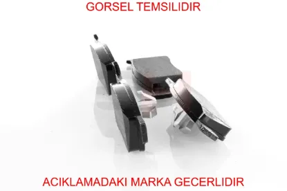4 balata takımı peugeot  1684934680 resmi