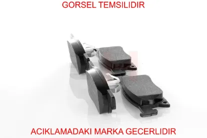 4 balata takımı peugeot  1684934780 resmi