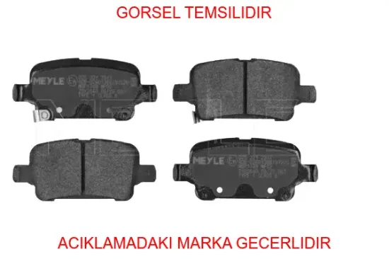 4 balata takımı peugeot  1684934880 resmi
