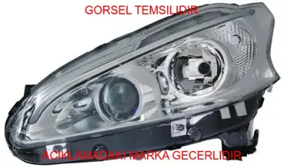 Sağ ön far 208 ledli active peugeot 1608206680 resmi