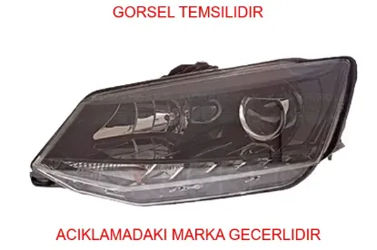 Sağ far 2008 (a94f) peugeot  1685353480 resmi