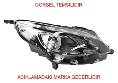Sağ Far 2008 (a94f) Peugeot  PEU1685353880 resmi