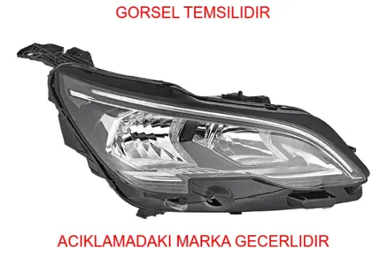 Çiplak Far Peugeot    PEUGEOT 1686413380 resmi
