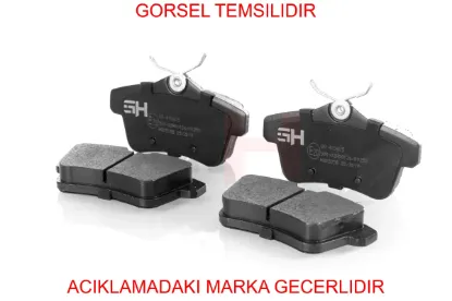 4 balata takımı peugeot  1689096480 resmi